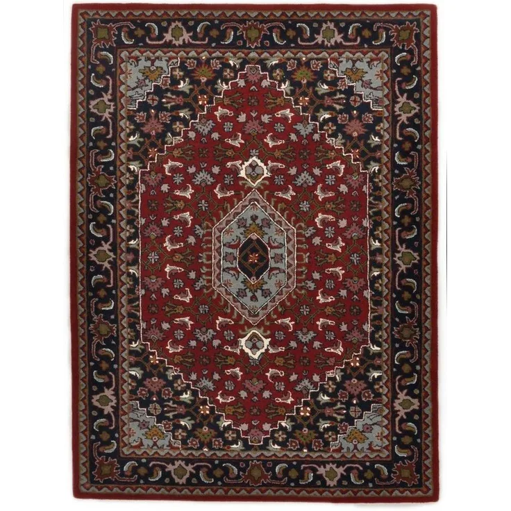THEKO Wollteppich Royal Orient - Bidjar 9, rechteckig, Höhe: 14 mm, Obermaterial: reine Wolle, handgetuftet, Orient-Optik