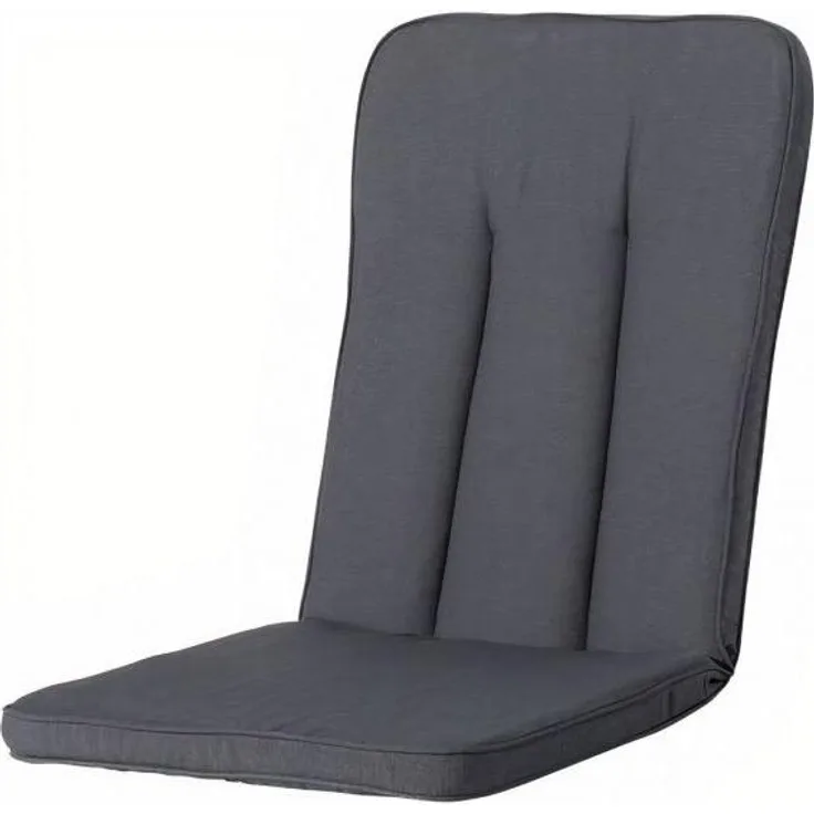 sitzkissen Panama 110 x 48 cm Polycotton anthrazit
