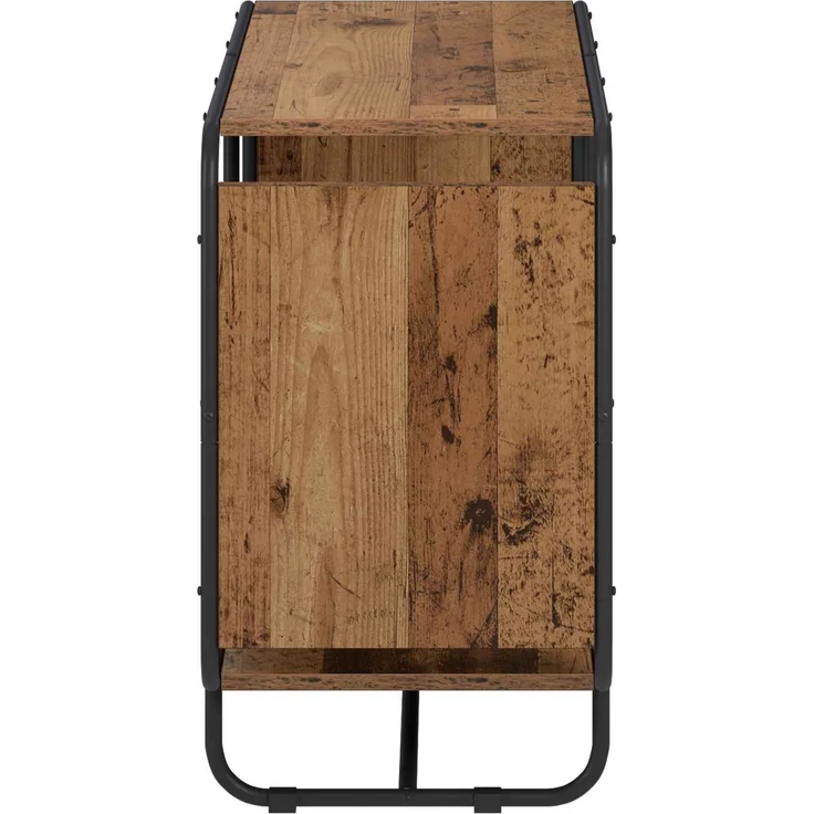 vidaXL Sideboard Altholz 93.5 x 37.5 x 64.5 cm Holzwerkstoff 8007946 – Bild 4