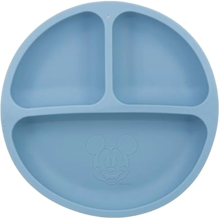 Baby Silikonteller Mickey Mouse BABY – Bild 1