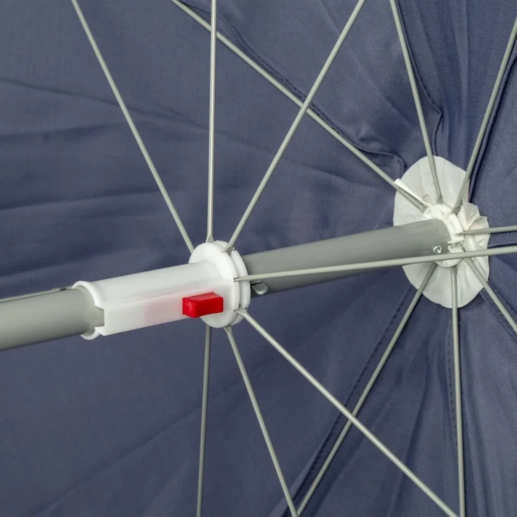 Bo-Camp Sonnenschirm 200 cm Blau 428661 – Bild 6