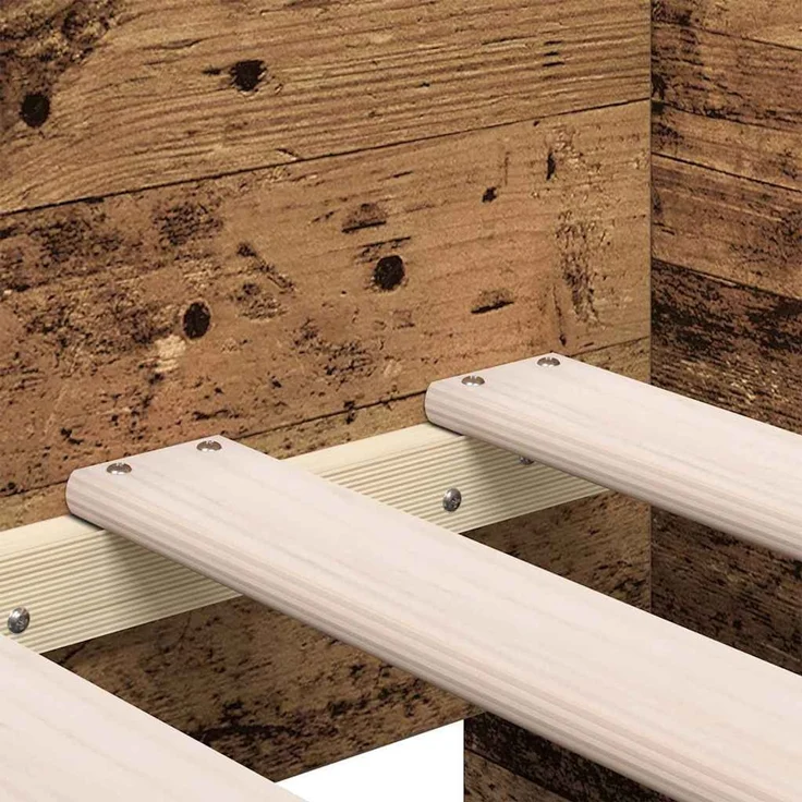 vidaXL Tagesbett mit Schubladen Altholz 90 x 190 cm Holzwerkstoff 3334002 – Bild 9