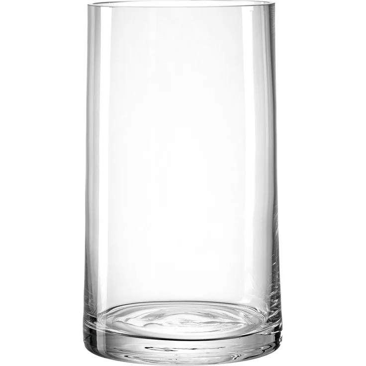Leonardo Vase NOVARA, Dekovase, Glasvase, Kalk-Natron Glas, Klar, 26 cm, 018621