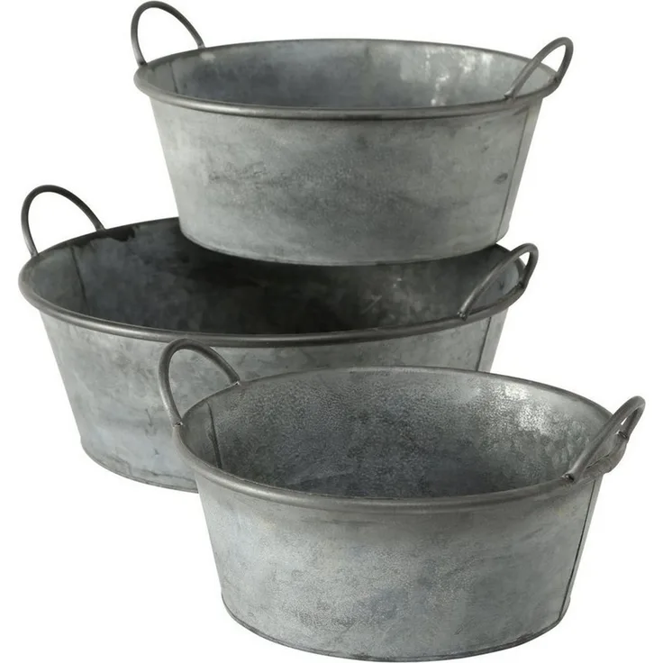 BOLTZE GRUPPE GmbH Pflanzkübel Pflanztöpfe Jackson 3er
