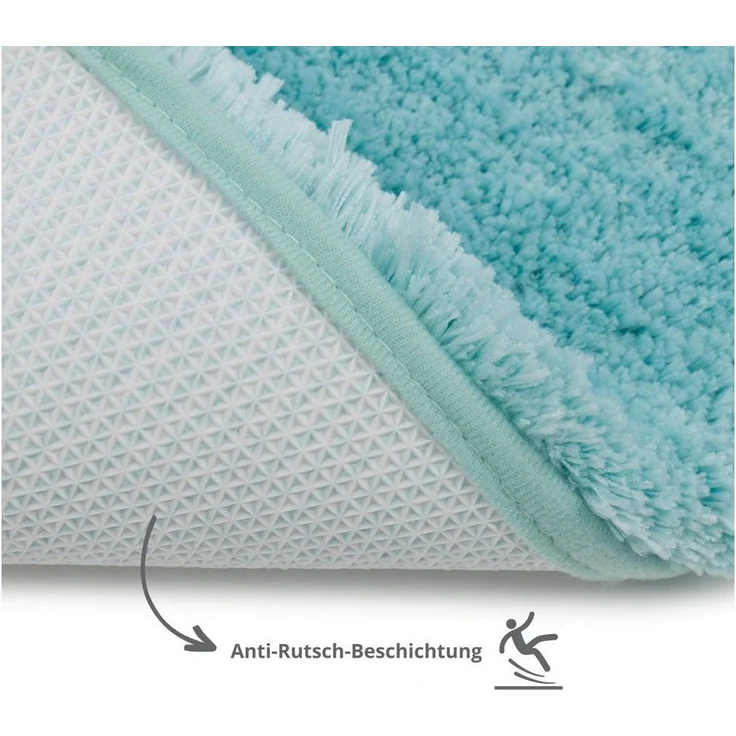 liebling Badematte Superior, rutschhemmend beschichtet, schnell trocknend, strapazierfähig, fußbodenheizungsgeeignet, Polyester, rechteckig, kuschelig weiches Polyester, in vielen verschiedenen Größen und Farben – Bild 3