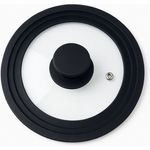 Universaldeckel 16/18/20cm Topfdeckel Pfannendeckel Glasdeckel Kochdeckel Silikondeckel