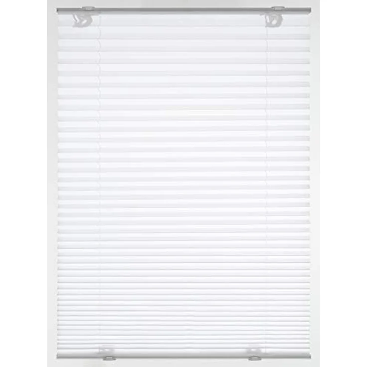 Gardinia Plissee Solo mit Saugnapf weiß, 70x130 cm – Bild 2