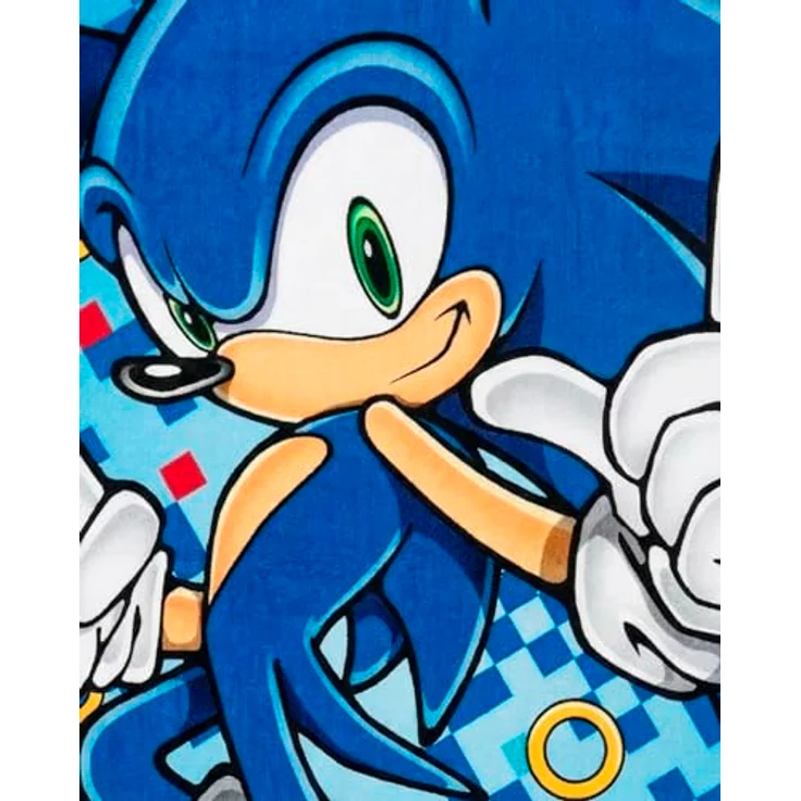 Sonic Badetücher Sonic the Hedgehog Rush Badetuch 70x140cm, 100% Polyester (1-St) – Bild 2