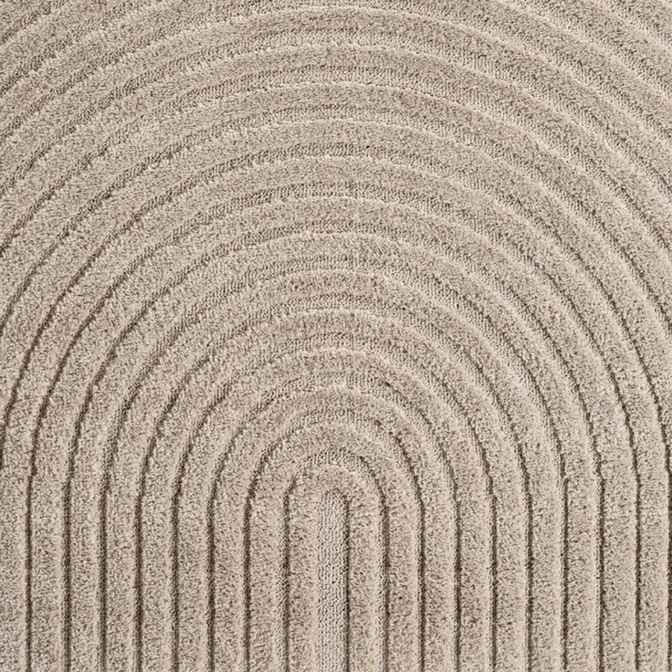 Ayyildiz Teppiche Teppich ART 1122, auch als Läufer und in Rund erhältlich, rund, Höhe: 8 mm, Boho Design, 3D Optik, Struktur Hoch Tief, skandinavisch, Wohnzimmer – Bild 4