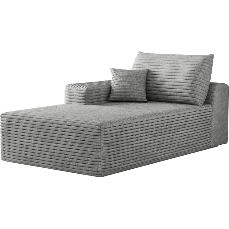 ZUBALIYA SchlafSofa mit Cordbezug, modular aufgebaut, ohne aufwendige Montage, für Wohnzimmer und Apartments – Bild 6