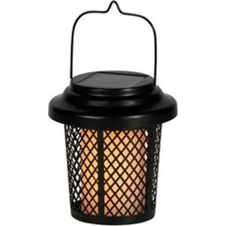 Northpoint LED Gartenleuchte Solarleuchte Dämmerungssensor 120cm wetterfest Flammeneffekt – Bild 6