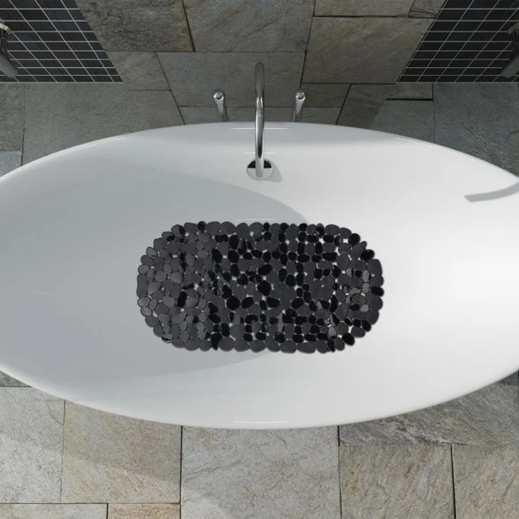 Relaxdays Badewannenmatte Steinoptik – Bild 2