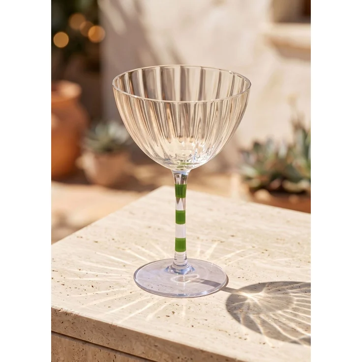 Hermia Concept 'BRD0147 - 4'lü' Eisbecher-Set (4-teilig), Lila / Grün, 10 x 10 x 15 cm, 280 ml – Bild 2