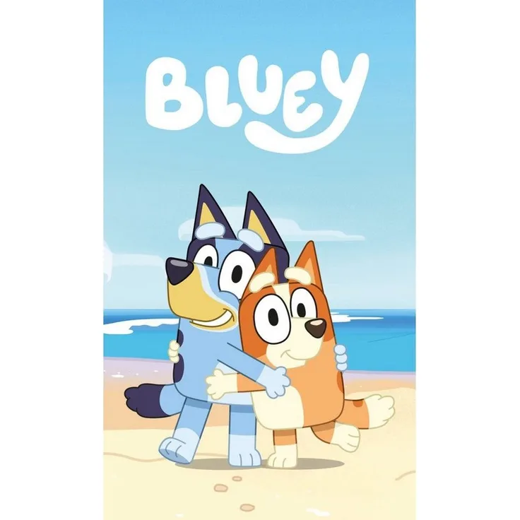 Bluey Decke Weiche Fleecedecke 100x150 cm für Kinder & Erwachsene