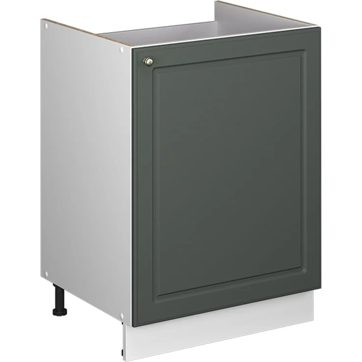 Spülenunterschrank Fame-Line Grün-Gold Landhaus/Weiß 60 cm Vicco – Bild 1