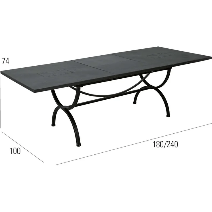 MBM Medici Ausziehtisch 100x180/240 – Bild 2