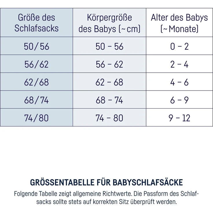 Julius Zöllner Babyschlafsack Musselin, 100% Musselin-Baumwolle / Füllung: Vlies aus 100% Polyester sand, 56/62 – Bild 7