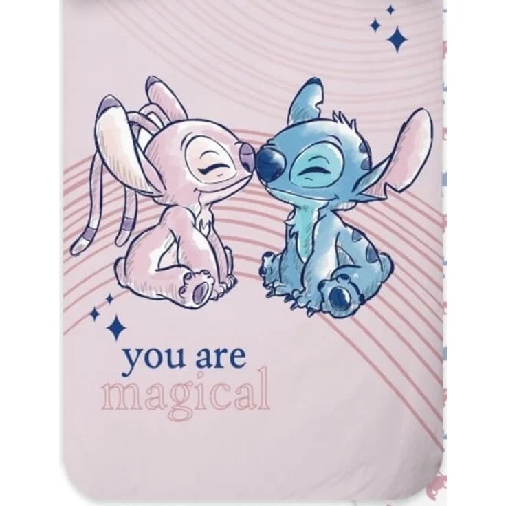BrandMac Kinderbettwäsche Disney Lilo & Stitch Bettwäsche Set You Are Magical 135x200cm/80x80cm, 1 teilig – Bild 3