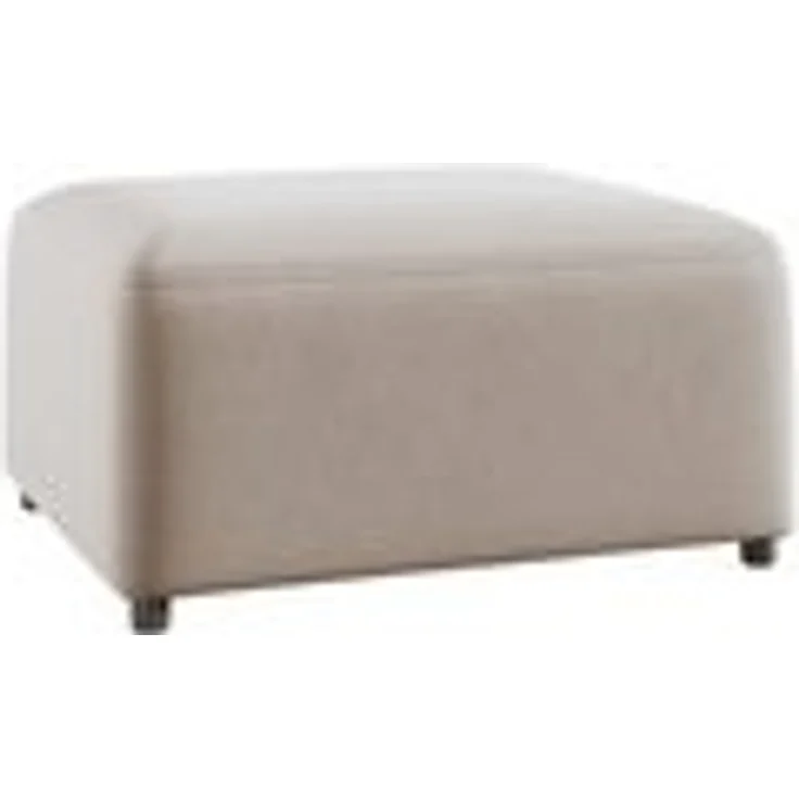 Polsterhocker Designerhocker Hocker MEGAN in Stoff Salvador Hellbeige – Bild 6