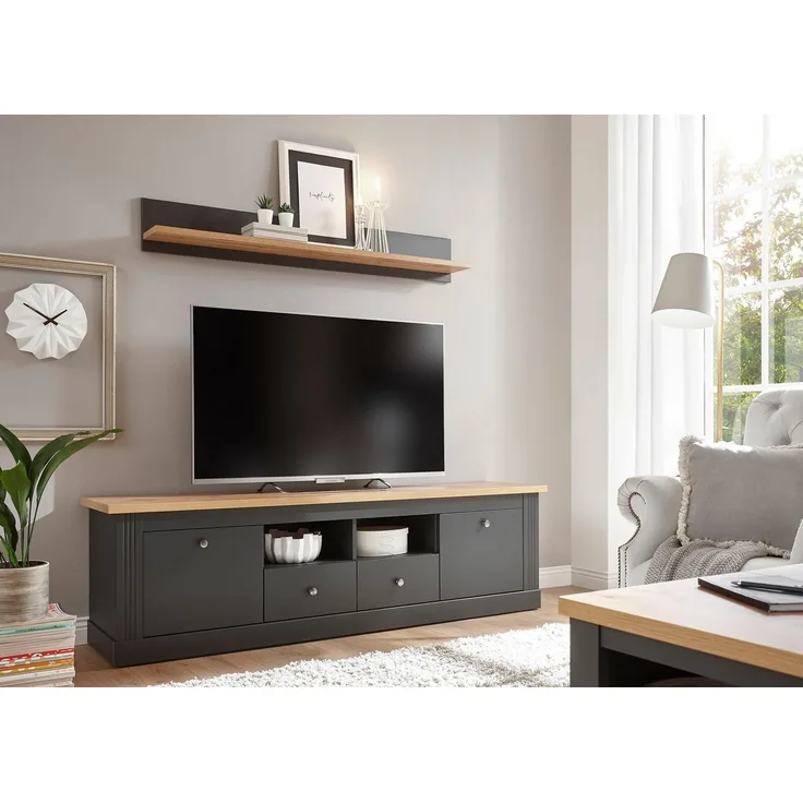 Home affaire Wohnwand Westminster, (Set, 2-St), im romantischen Landhausstil, exclusiv by Otto