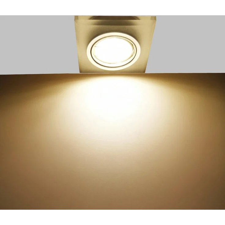 TRANGO LED-Leuchtmittel, 10er Pack GU1015-10 - 5 Watt - 3000K warmweiß zum Austausch GU10 & MR16 Halogen Leuchtmittel, 10 St, warmweiß, 10 St, für Einbauleuchte, Deckenstrahler, Einbaustrahler, Deckenleuchte, Spot – Bild 3