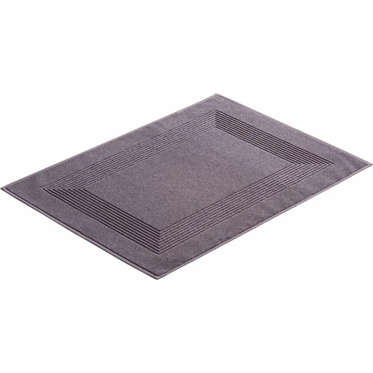 Vossen Badematte New Generation, Höhe 10 mm, fußbodenheizungsgeeignet, Baumwolle, rechteckig, Badteppich, mit Bordüre, Hoch-Tief Effekt, reine supersoft Baumwolle – Bild 1