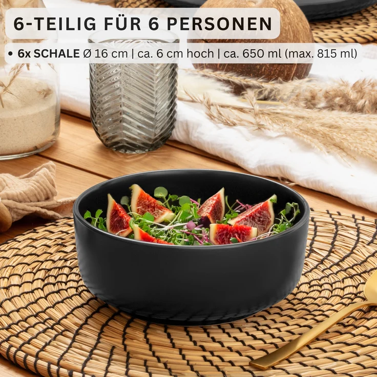 SÄNGER Schalen Set Madeira 6 teilig – Bild 2
