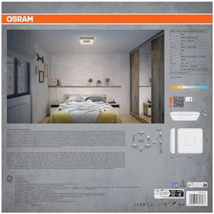 Osram ORBIS PIANA 380X380 24W830CLICKD SI – Bild 3
