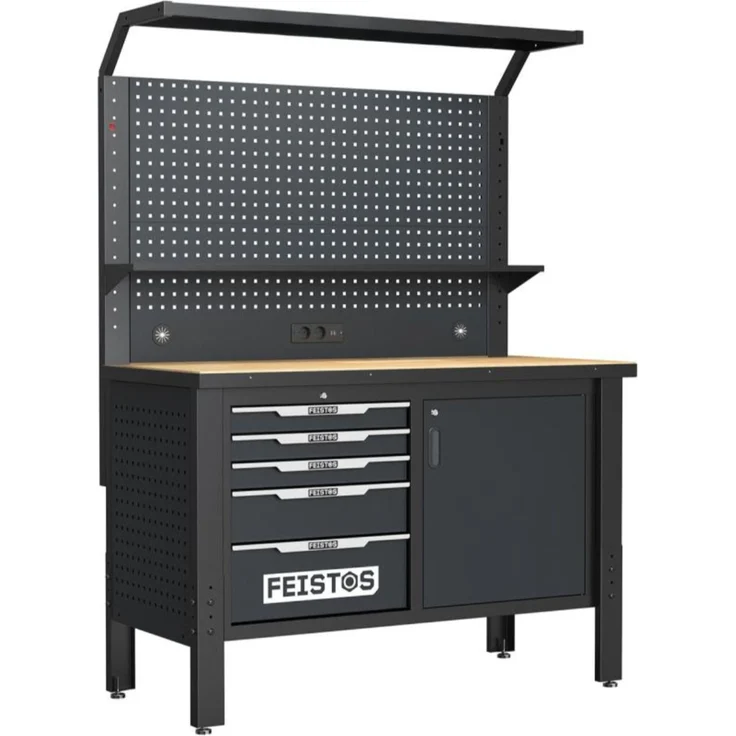 Feistos Werkbank mit Beleuchtung – Bild 1