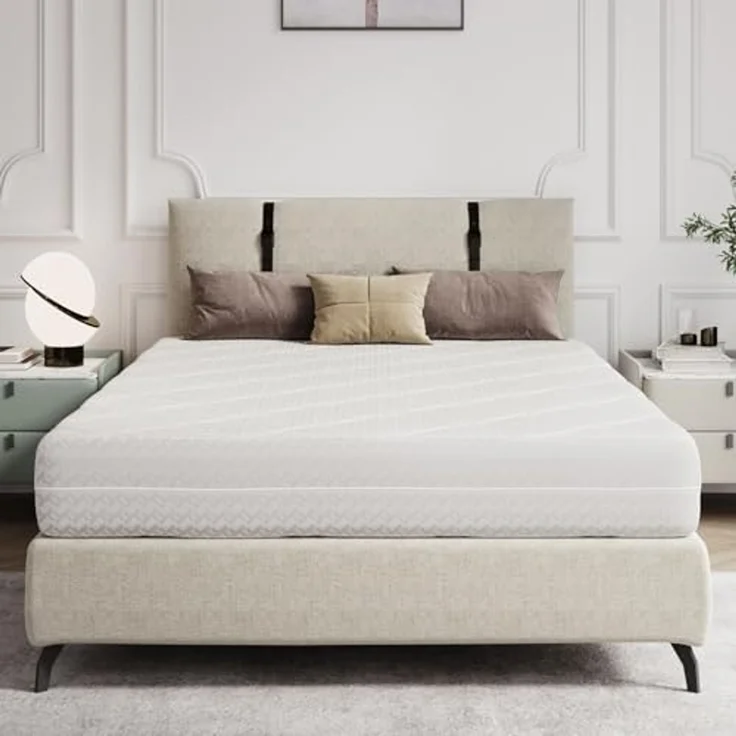 Novilla Matratze 180x200 Taschenfederkernmatratze 7-Zonen H2/H3 atmungsaktivem Bezug & Komfortschaum Öko-Tex & CertiPUR-US Zertifiziert – Federkernmatratze für Einzelbett & Doppelbett Höhe 24 cm – Bild 1