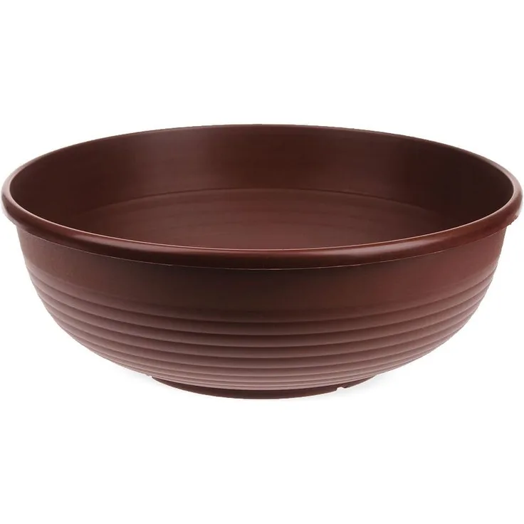 matches21 HOME & HOBBY Blumentopf Grabschale Pflanzschale Blumenschale braun 25 cm (1 St)
