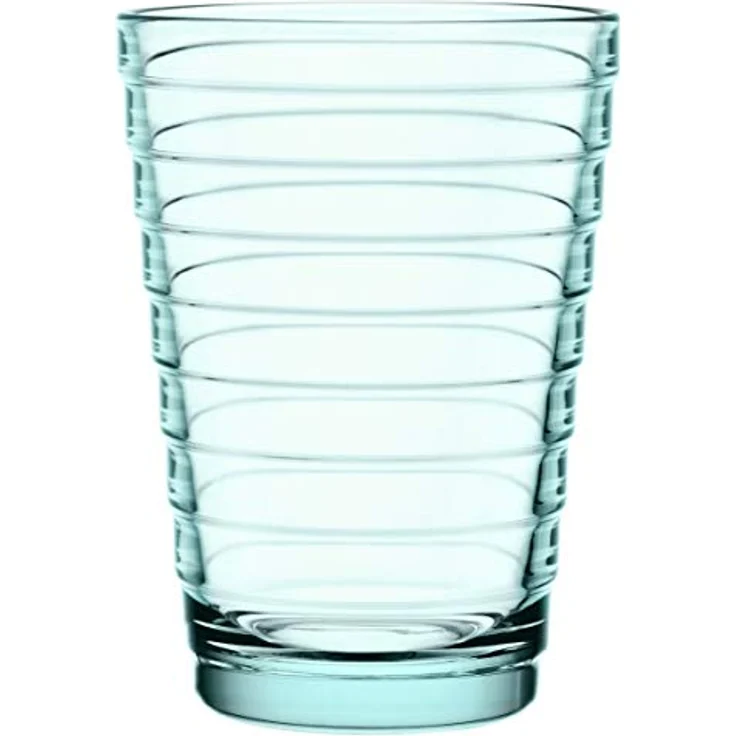 IITTALA Glas Aalto Wassergrün 330 ml, 2-tlg, Glas – Bild 1