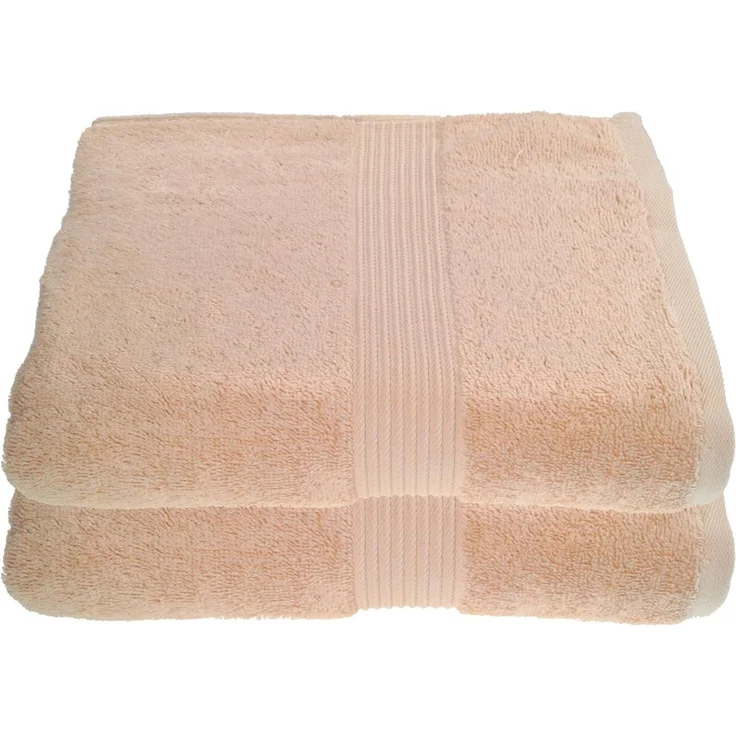 Julie Julsen Badetuch 2-Badetuch-Pastell Beige-Badetuch 100 x 150 cm, Baumwolle (2-St) – Bild 1