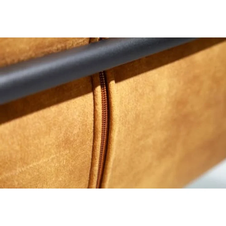 riess-ambiente Sessel MUSTANG LOUNGER senfgelb, Loungesessel · Samt-Bezug · Wohnzimmer · Retro – Bild 11