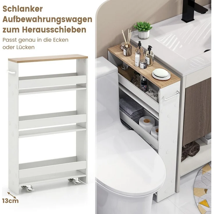 COSTWAY Küchenwagen – Bild 2