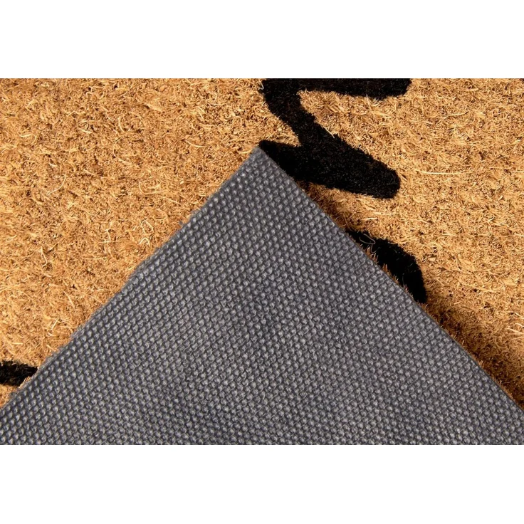 HANSE Home Fußmatte Welcome, Türmatte, rechteckig, Höhe: 15 mm, Kokos, Schmutzfangmatte, Outdoor, Rutschfest, Innen, Kokosmatte, Flur – Bild 3