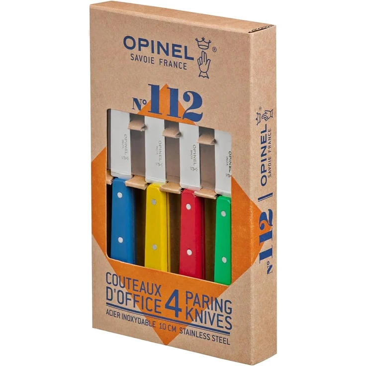 Opinel Officemesser-Set No. 112 4-tlg. farbig – Bild 2