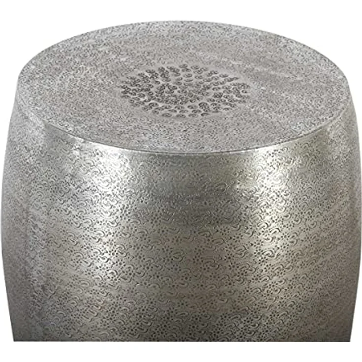 Orientalischer Beistelltisch Ayoub Silber – Bild 2