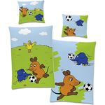 Bettwäsche 'Die Sendung mit der Maus Fuball-Turnier' Linon / Renforce
