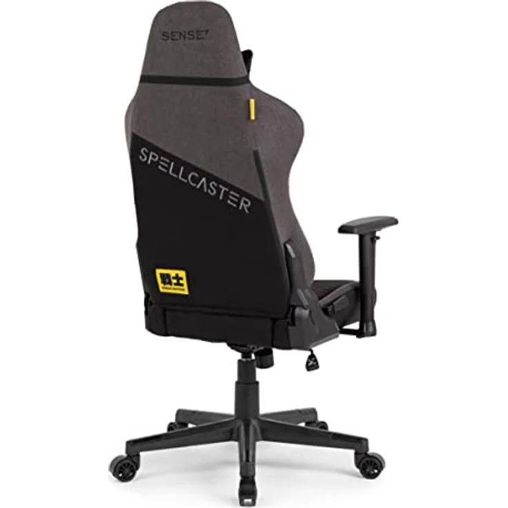 SENSE7 Spellcaster Senshi Edition XL Gaming Stuhl, HDF Platte, Gray/Black – Bild 10
