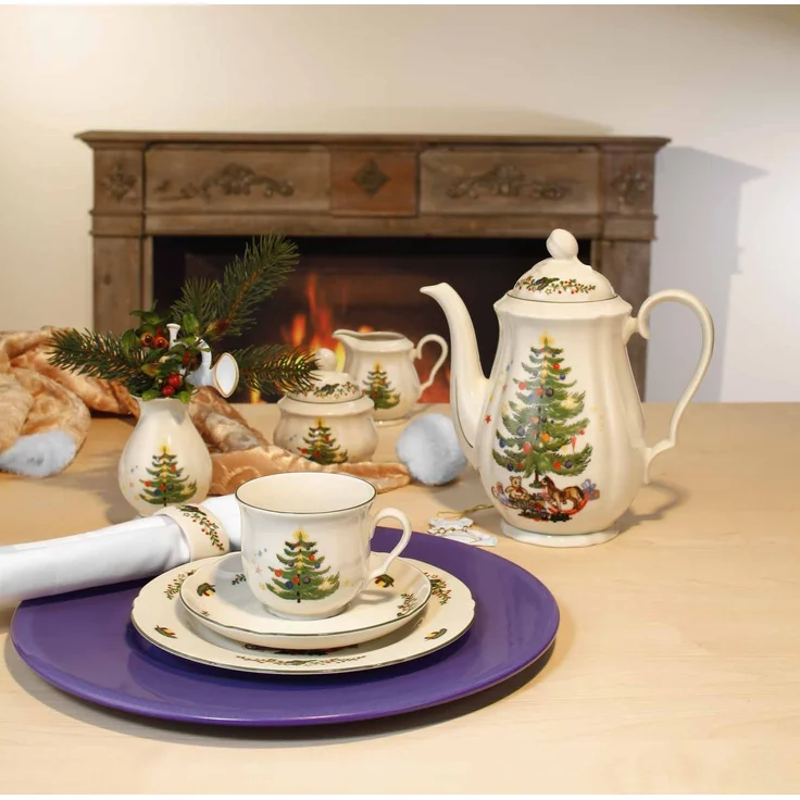 Seltmann Weiden Marieluise Weihnachten Kaffeegedeck 3-teilig – Bild 3