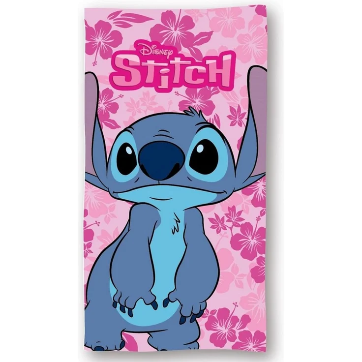 Lilo & Stitch Kinder Badetuch – Flauschiges & saugstarkes Mikrofaser-Handtuch 140x70 cm – Bild 3