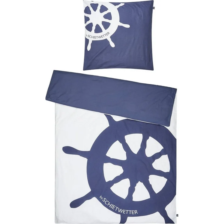 Schietwetter Bettwäsche Accessoire Bettwäsche "Steuerrad" 135x200, 2teilig, Stoff, 1 teilig – Bild 5
