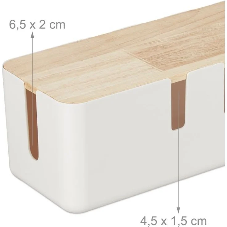Kabelbox mit Holzdeckel 10041602_49 – Bild 5