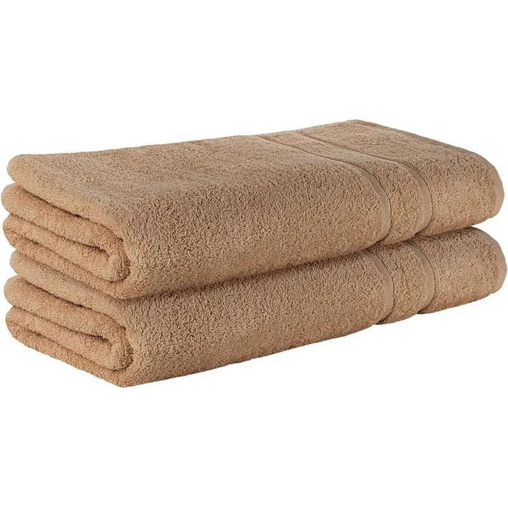 StickandShine Saunatuch 2er Set Premium Frottee Saunatuch 80x200 cm Baumwolle, 100% Baumwolle 500GSM Frottee