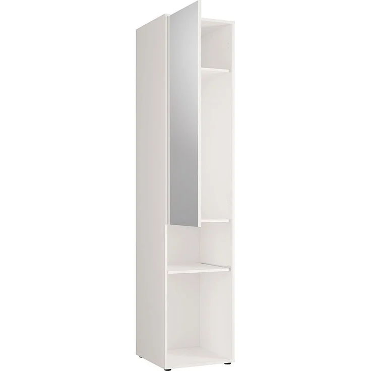 Vente-unique - RAPILI - Schrankbett - Metall - Beige, Weiß - 279 x 239.2 x 225.2 cm – Bild 5