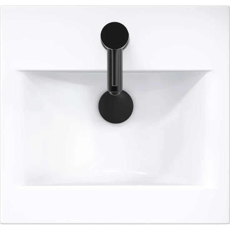 vidaXL Badezimmerschrank mit Waschbecken Grau Sonoma 42 x 40 x 84,5 cm 890060 – Bild 6