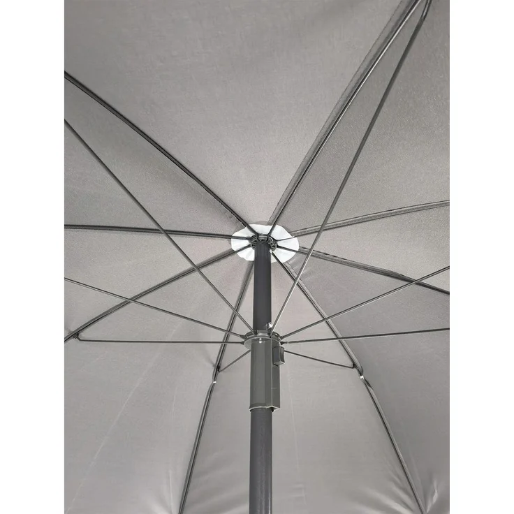 VCM Sonnenschirm rund 917583 Anthrazit H. 190 x 180 x T. 180 cm – Bild 3