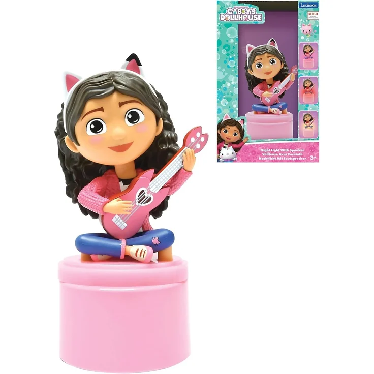 Gabby's Dollhouse Night Light Speaker