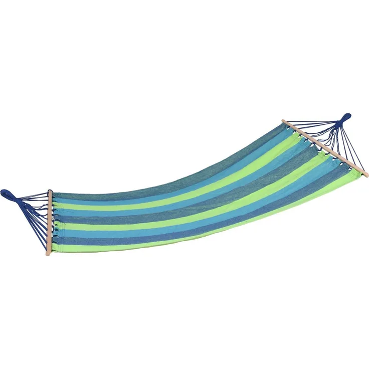 Hängematte blau grün, L 280 cm